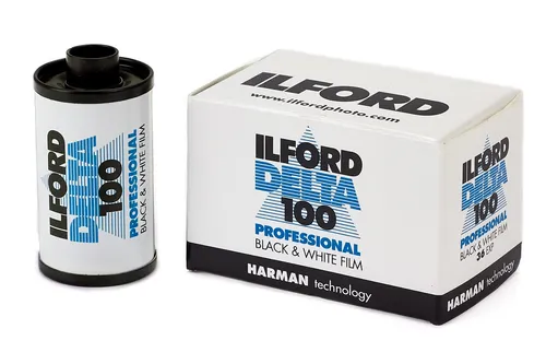Ilford Delta Professional 100 ISO Black & White Film 35mm 36 Exp Roll