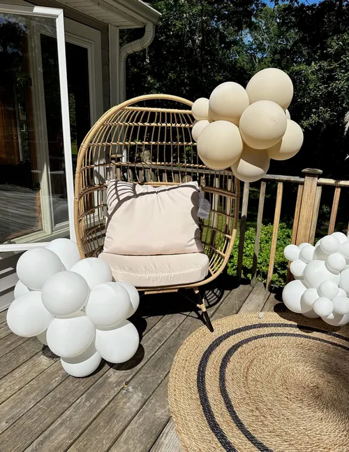 Egg Rattan Chair