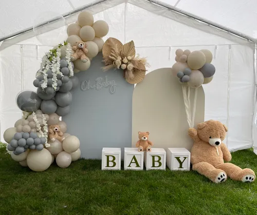 Teddy Bear & Faux Floral Package