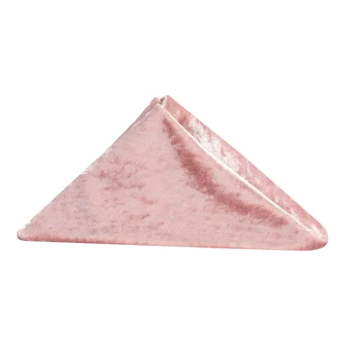 Dusty Rose Mauve Velvet Napkin