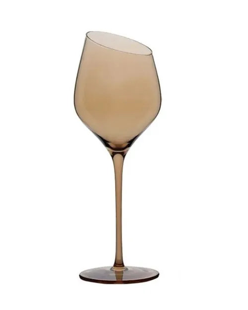 Amber Wine Glass