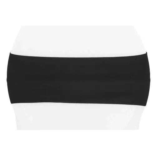 Black Spandex Chair Band