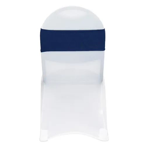 Navy Blue Spandex Chair Band
