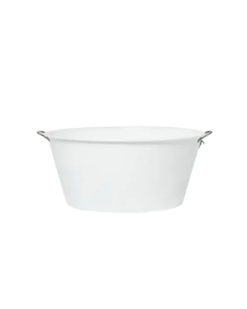 White Beverage Tub