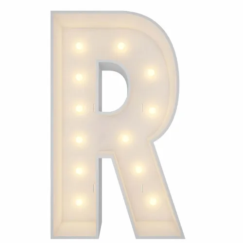 Letter “R” marquee 