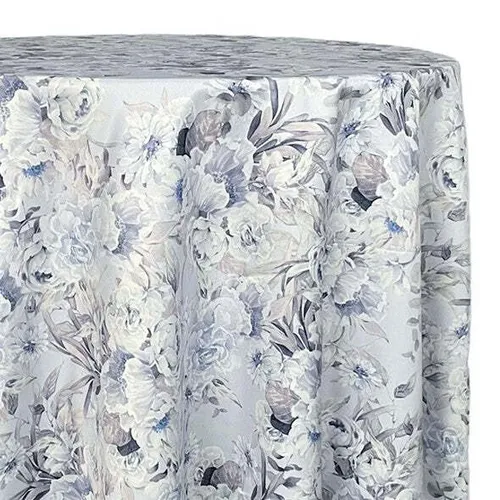 Dusty Blue Floral (Poly Print)