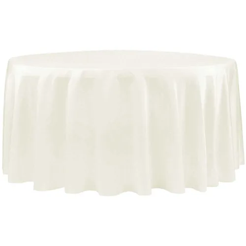Ivory Satin Linen