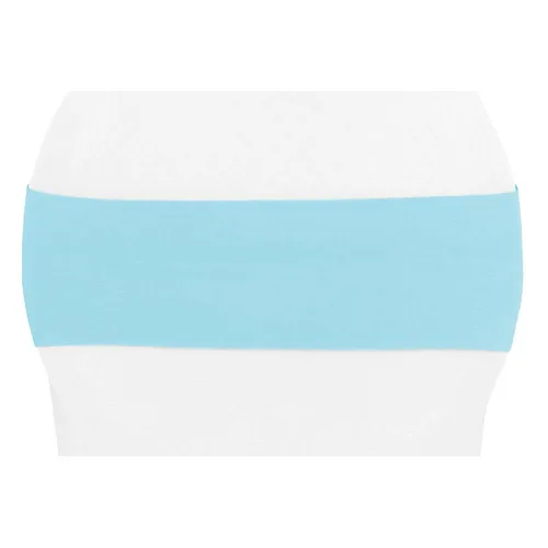 Baby Blue Spandex Chair Band