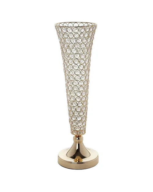Gold Crystal Centerpiece