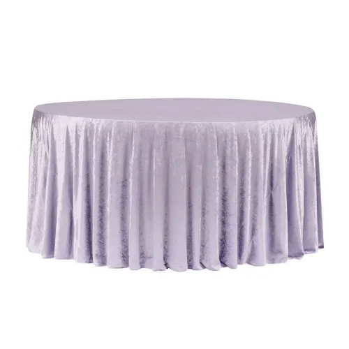 Lilac Wisteria Velvet Linen