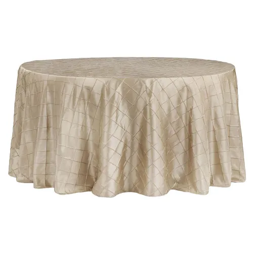 Champagne Pintuck Linen