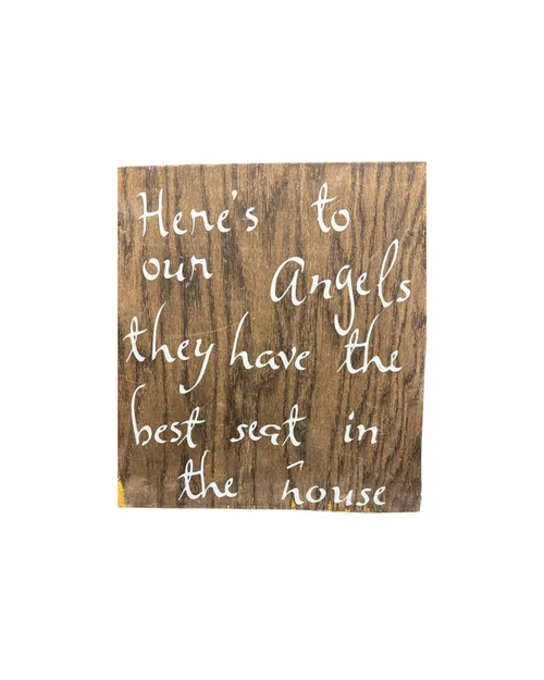Passed On Loved Ones Wooden Sign 