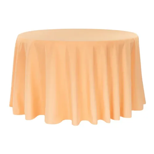 Peach Matte Linen