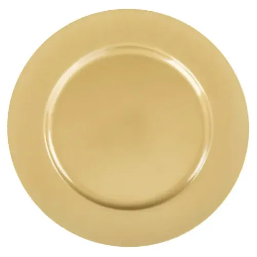 Gold Acrylic Charger