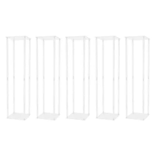 Clear acrylic flower stand