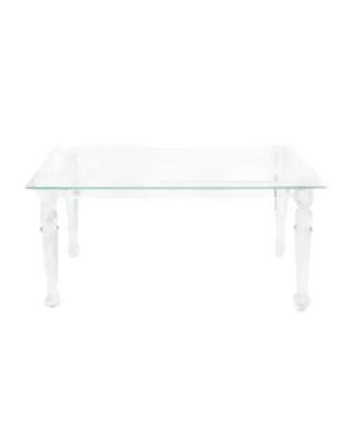 Acrylic Lucite Banquet Table 6ft