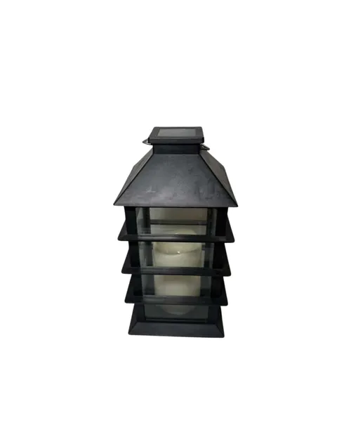 Rustic Layered Black Lantern