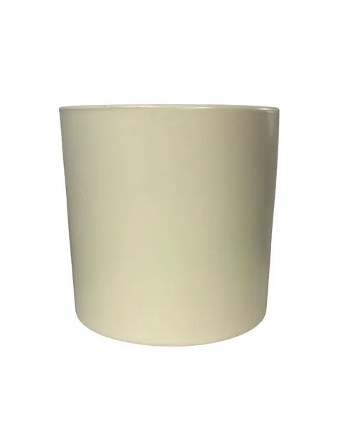 Cream Floral Planter