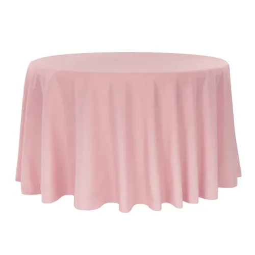 Dusty Rose Mauve Matte Linen