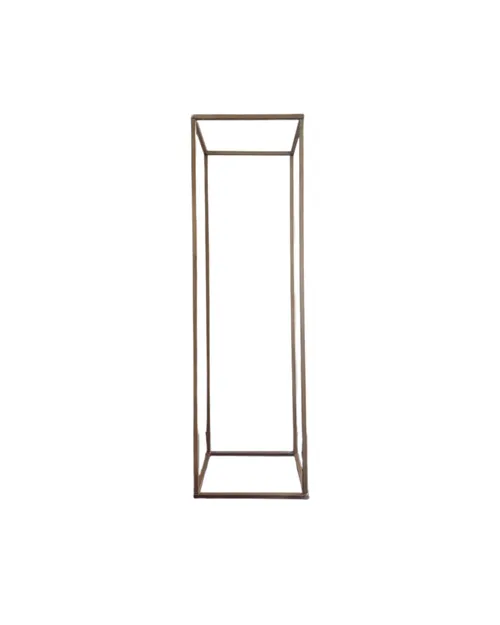 Large Gold Metal Pedestal Centerpiece