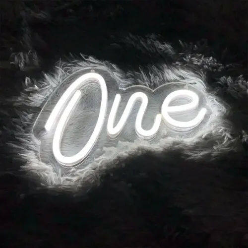 One LED Sign 19in