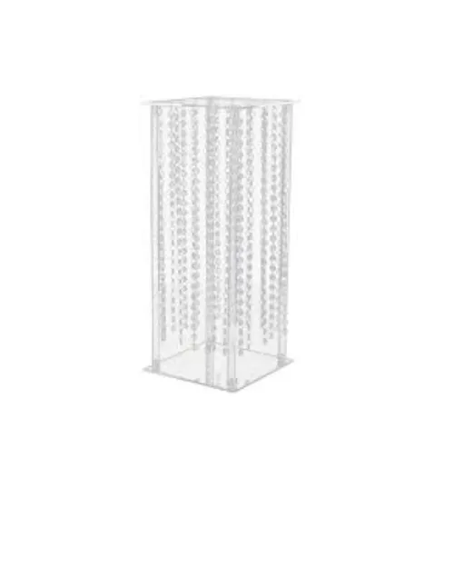 Beaded Clear Acrylic Centerpiece