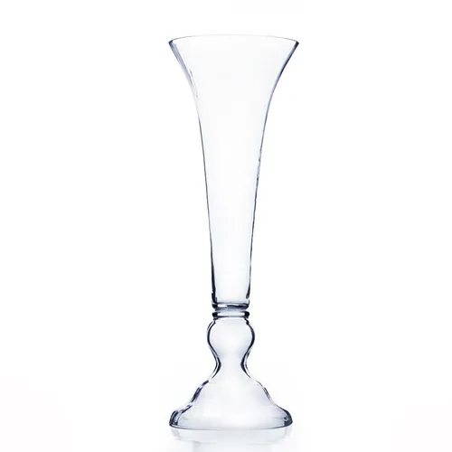 Glass trumpet vase 40