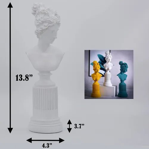 Goddess Bust Statue 