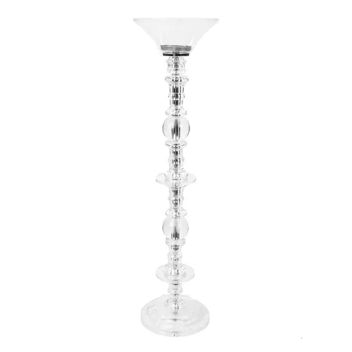 Acrylic Flower Candle Holder Centerpiece