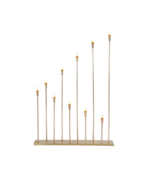 10 Head Metal Candelabra Centerpiece