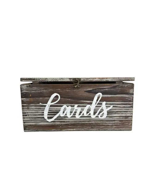 Wooden Gifting Card Box