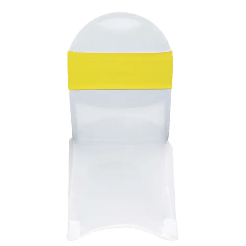 Yellow Spandex Chair Band