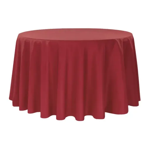 Apple Red Matte Linen