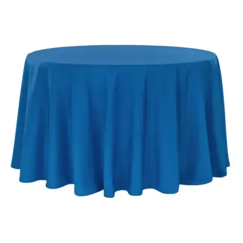 Royal Blue Matte Linen