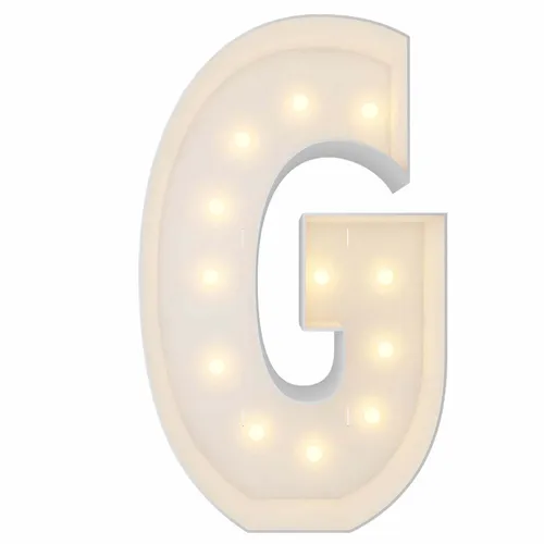 Letter “G” Marquee 