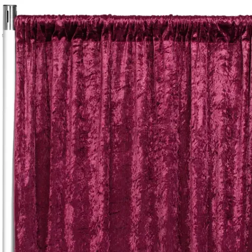 Velvet Drape 10ftH 52