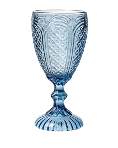 Sky Light Blue Water Goblet