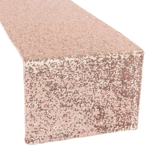 Rose Gold Sequin Table Runner