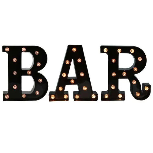 LED Black Bar Sign