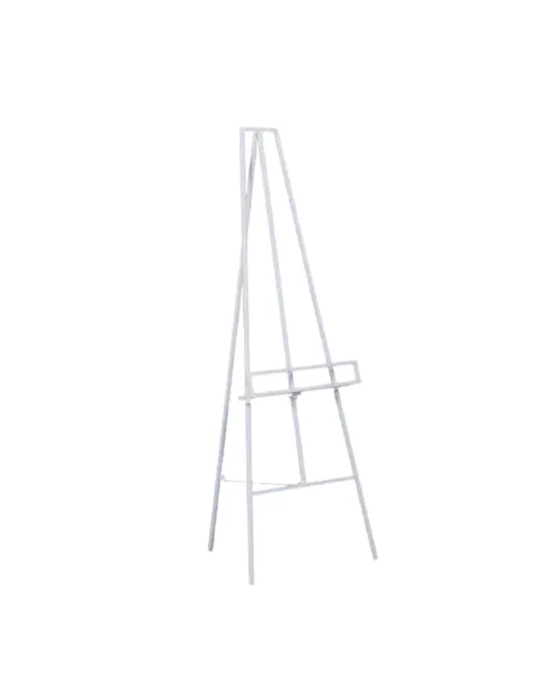 White Thin Easel