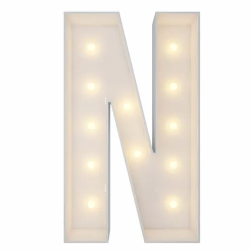 Letter “N” marquee 