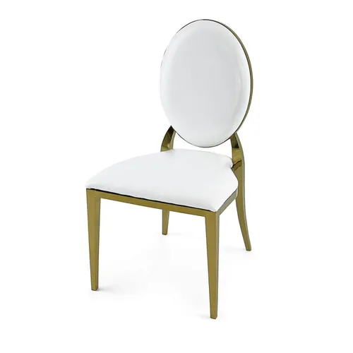 Padded Alexa Gold Chair 