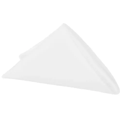 White Lamour Satin Napkin