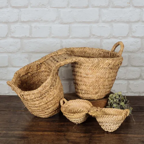 Panier tressé double