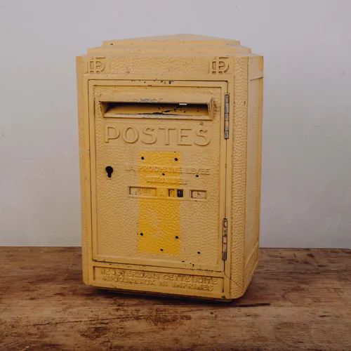 Boite aux lettres La Poste Jaune PM
