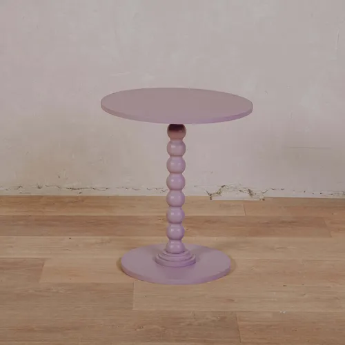 Guéridon Alfonse - mauve