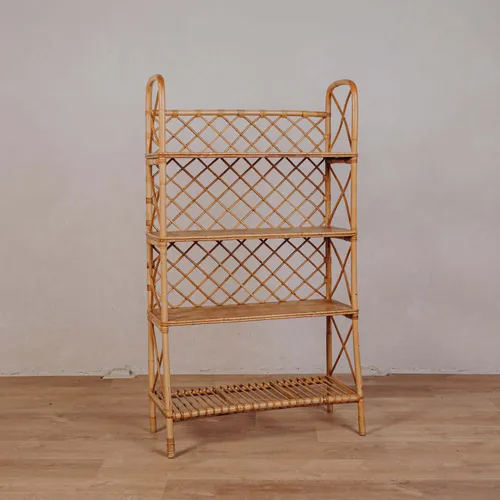 Etagère en rotin grand modèle