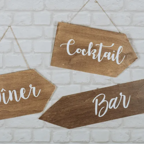 Pancarte signalétique Angèle