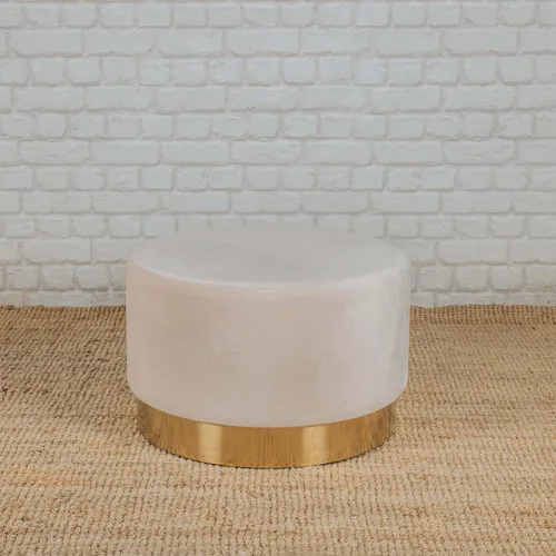 Pouf Cliff - rose pastel