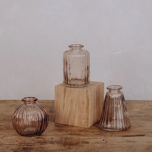 Soliflore strié rose